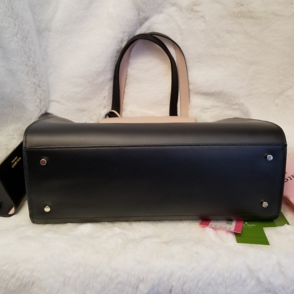 kate spade 3.PCS SET LARGE BAG WALLET KEYCHAIN - Picture 7 of 12